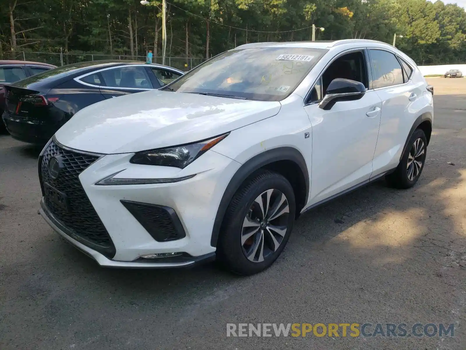 2 Photograph of a damaged car JTJSARDZ2L5012819 LEXUS NX 2020