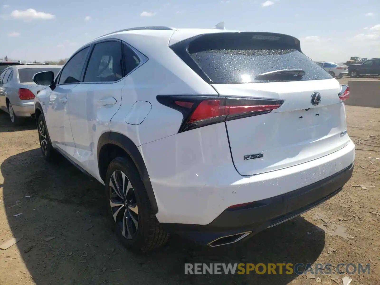 3 Photograph of a damaged car JTJSARDZ3L2218202 LEXUS NX 2020