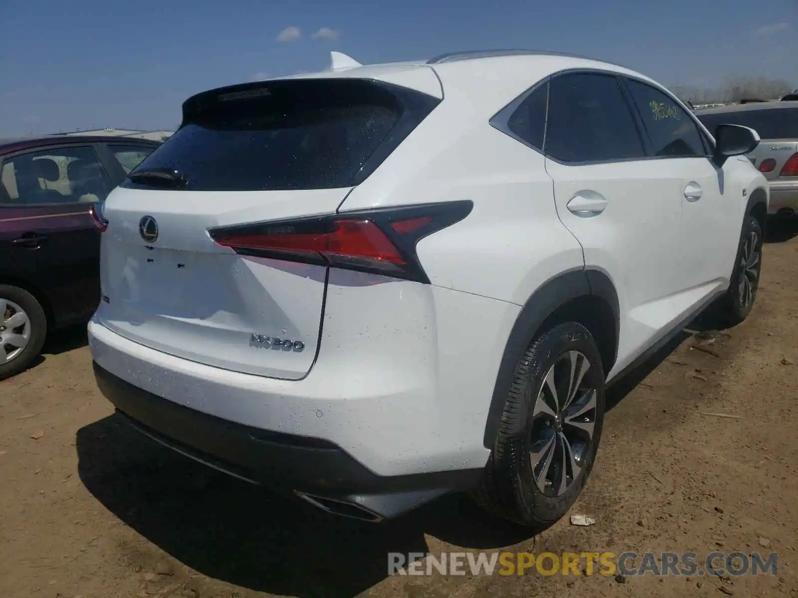 4 Photograph of a damaged car JTJSARDZ3L2218202 LEXUS NX 2020