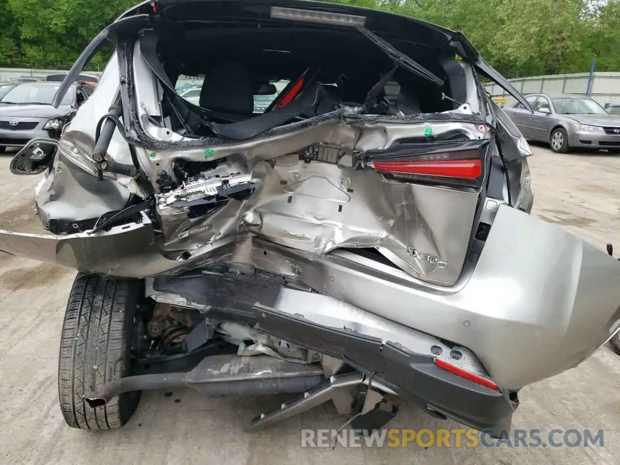 9 Photograph of a damaged car JTJSARDZ3L2220449 LEXUS NX 2020