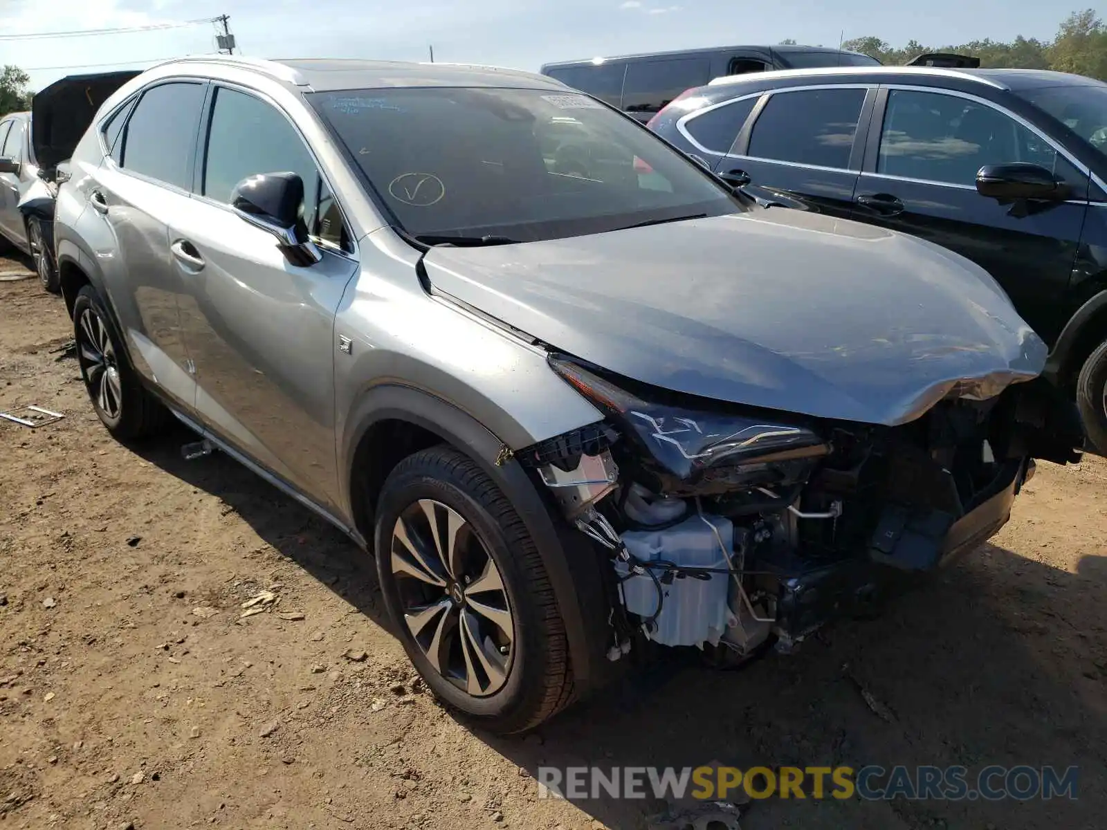 1 Photograph of a damaged car JTJSARDZ3L5006043 LEXUS NX 2020