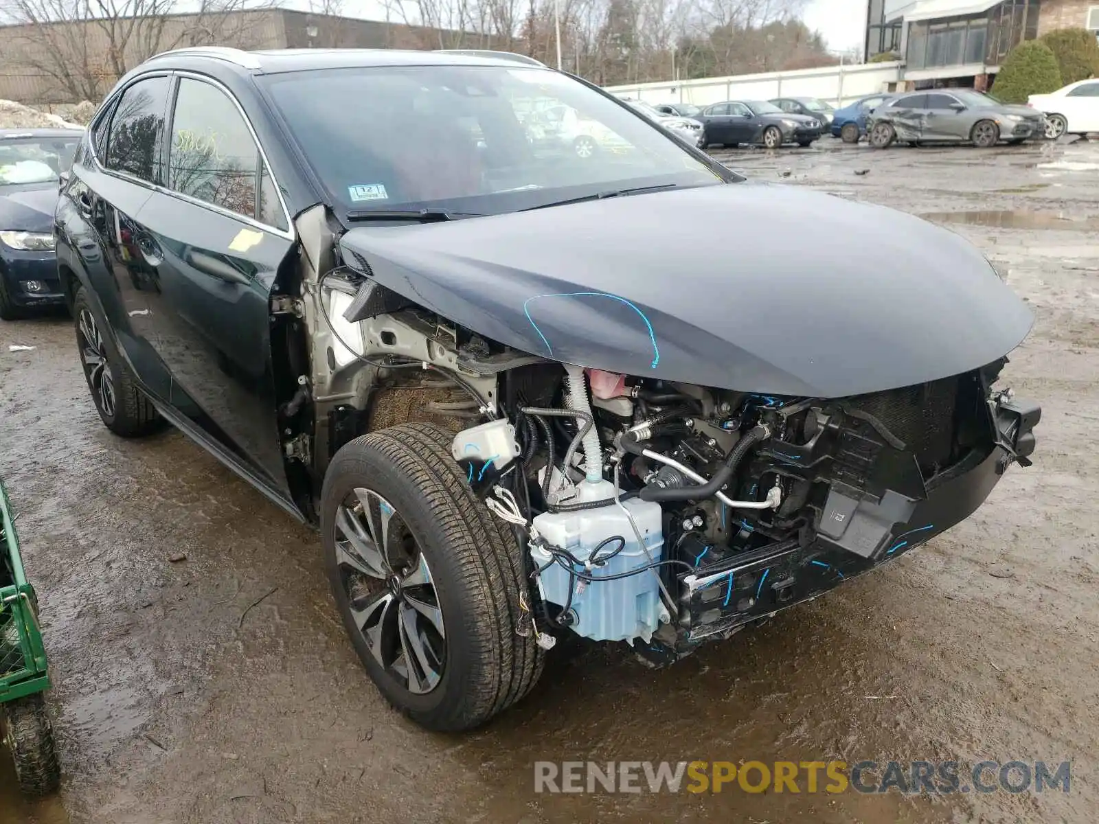 1 Photograph of a damaged car JTJSARDZ3L5006351 LEXUS NX 2020