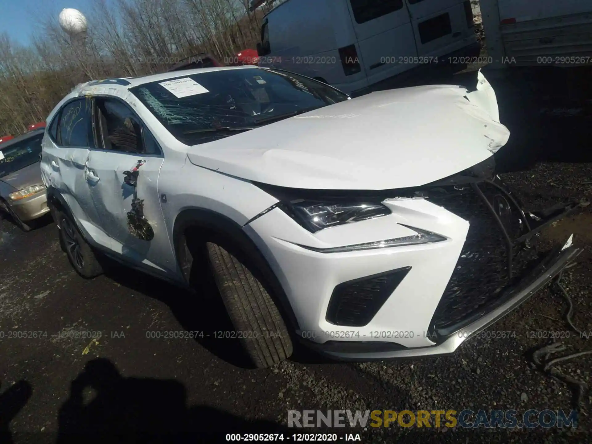 1 Photograph of a damaged car JTJSARDZ3L5011789 LEXUS NX 2020