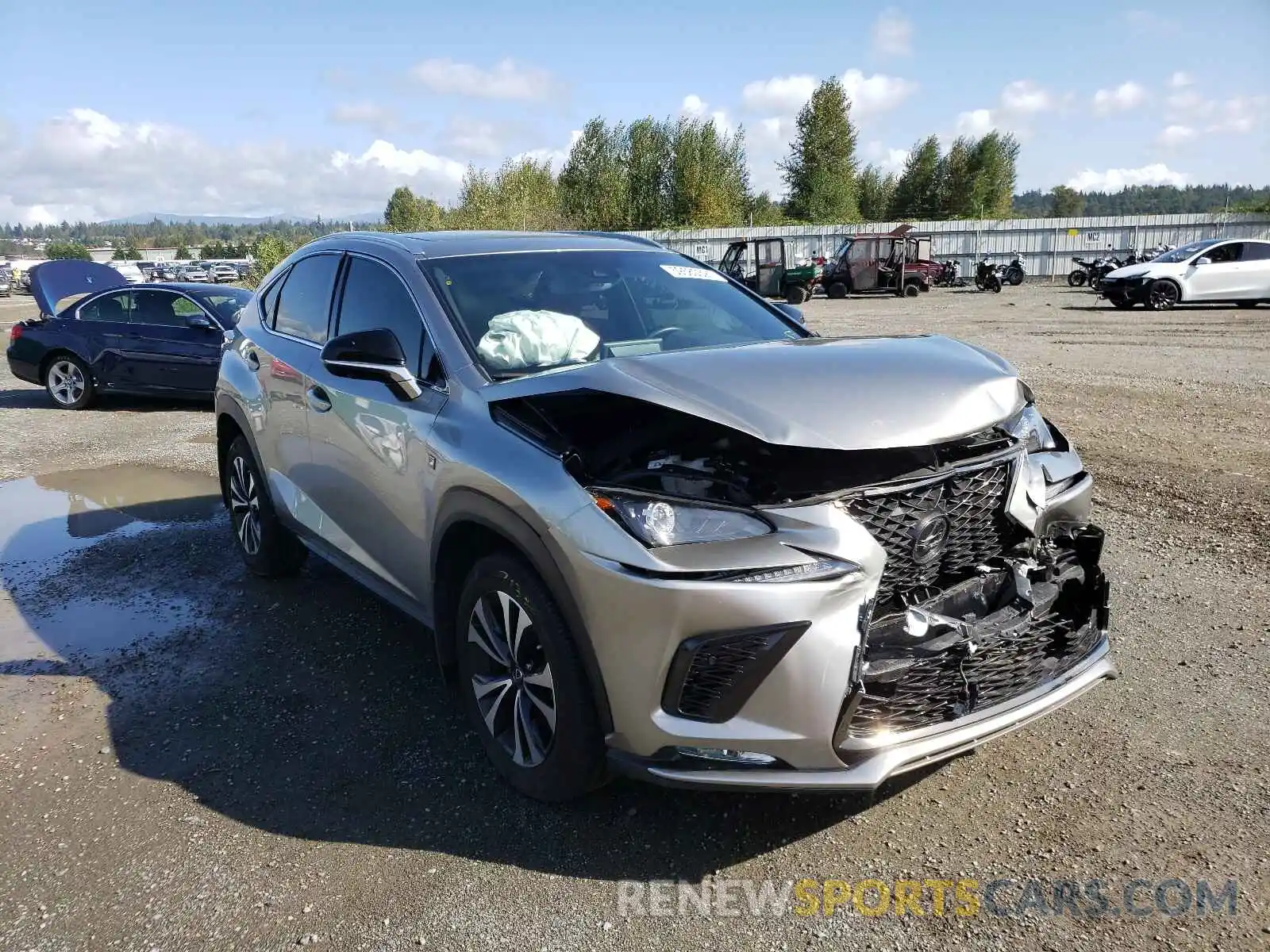 1 Photograph of a damaged car JTJSARDZ3L5012263 LEXUS NX 2020