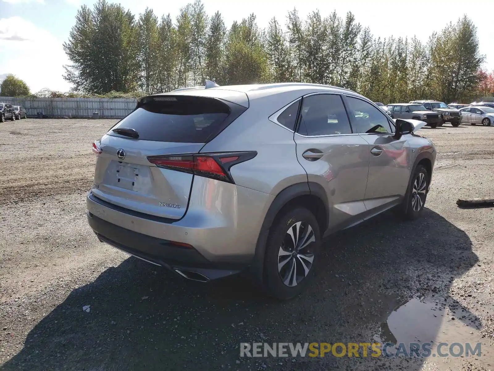 4 Фотография поврежденного автомобиля JTJSARDZ3L5012263 LEXUS NX 2020