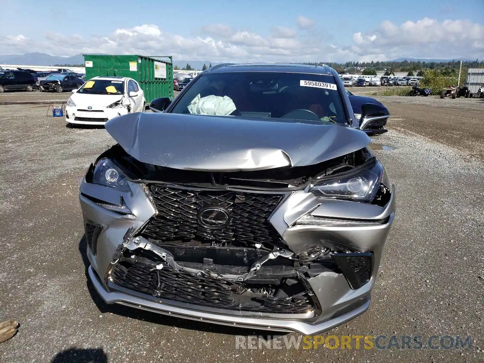 9 Photograph of a damaged car JTJSARDZ3L5012263 LEXUS NX 2020