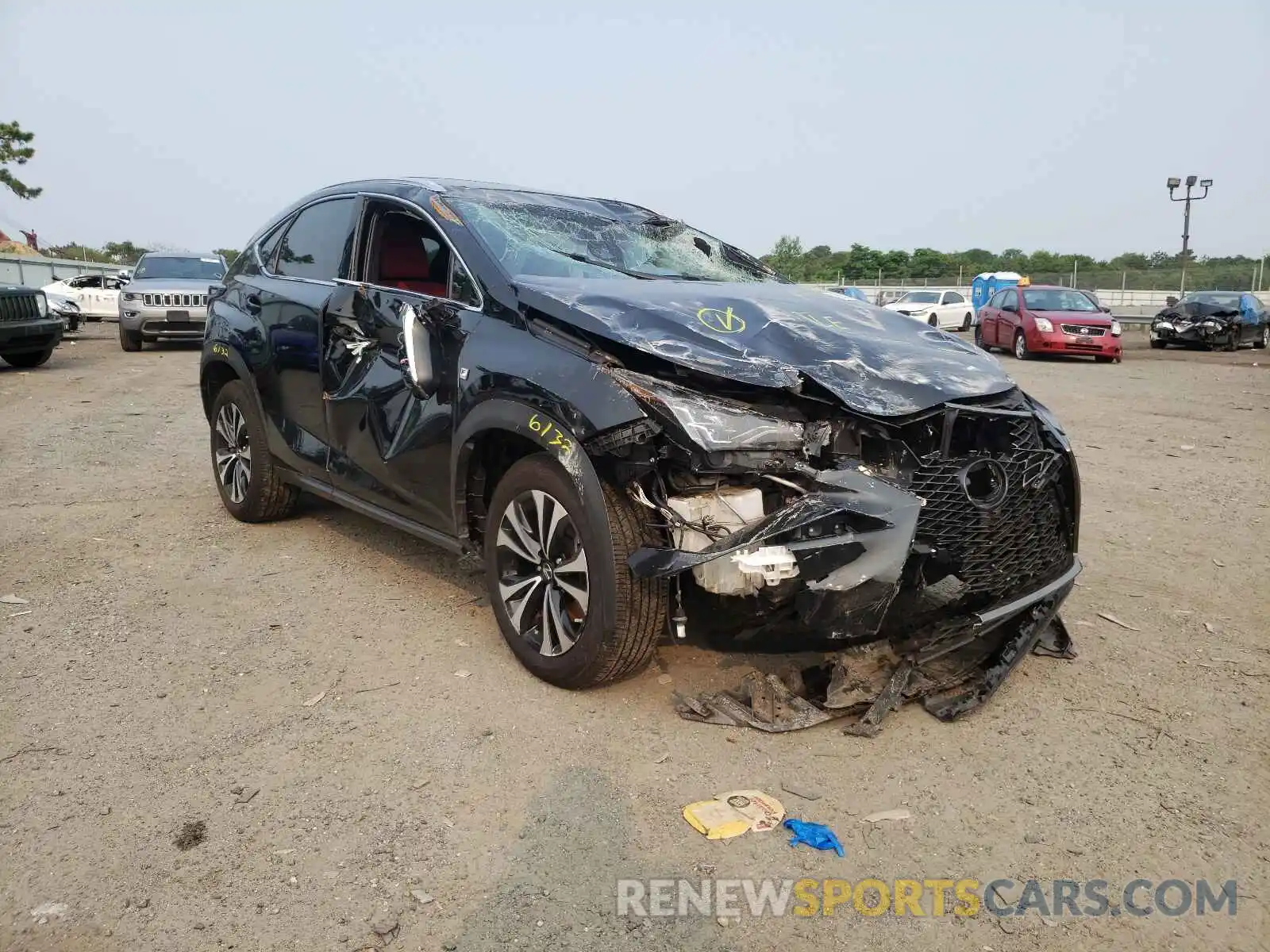 1 Photograph of a damaged car JTJSARDZ4L2226714 LEXUS NX 2020