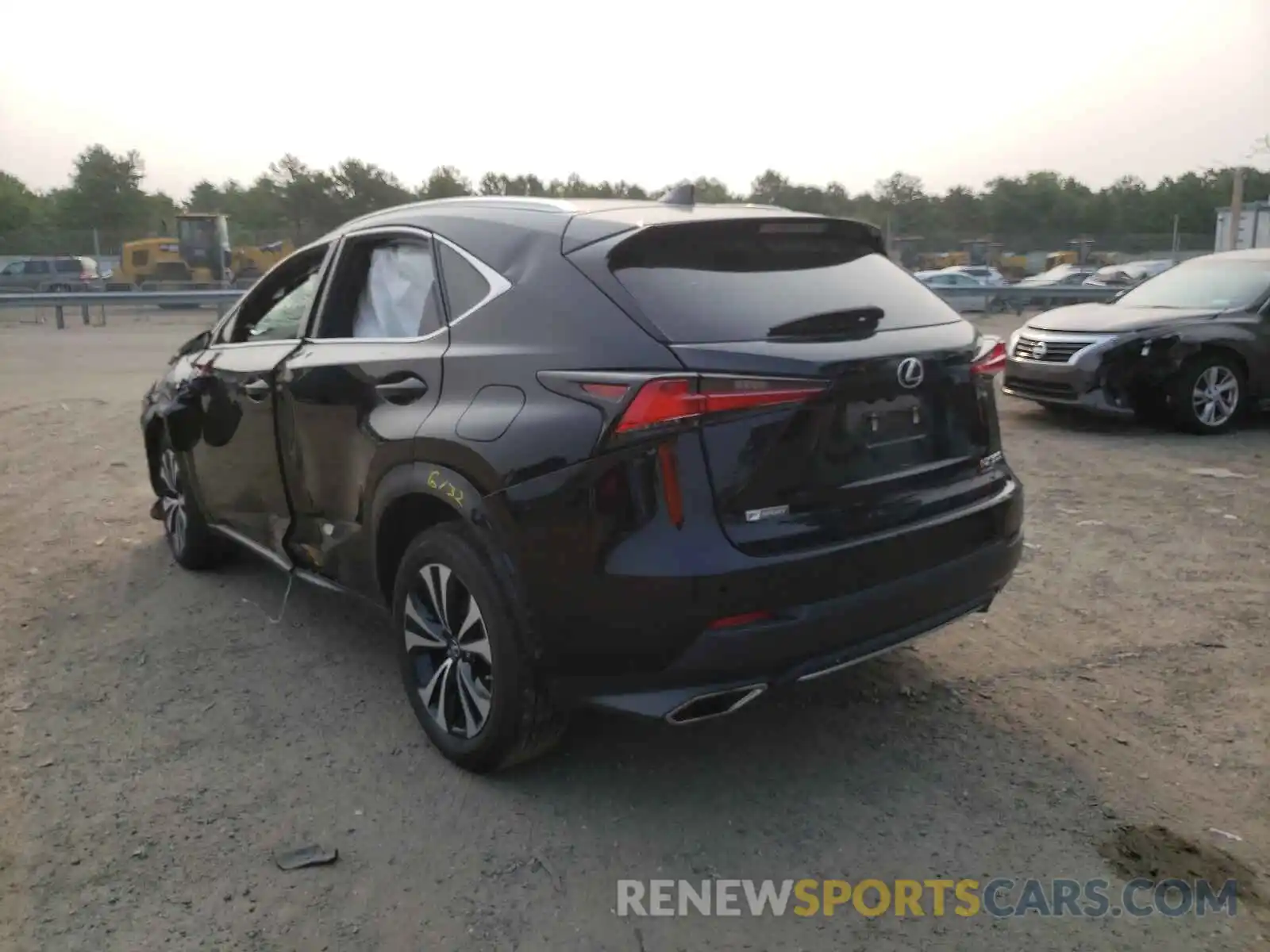 3 Photograph of a damaged car JTJSARDZ4L2226714 LEXUS NX 2020