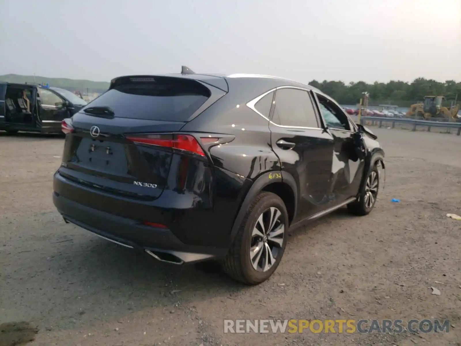 4 Фотография поврежденного автомобиля JTJSARDZ4L2226714 LEXUS NX 2020