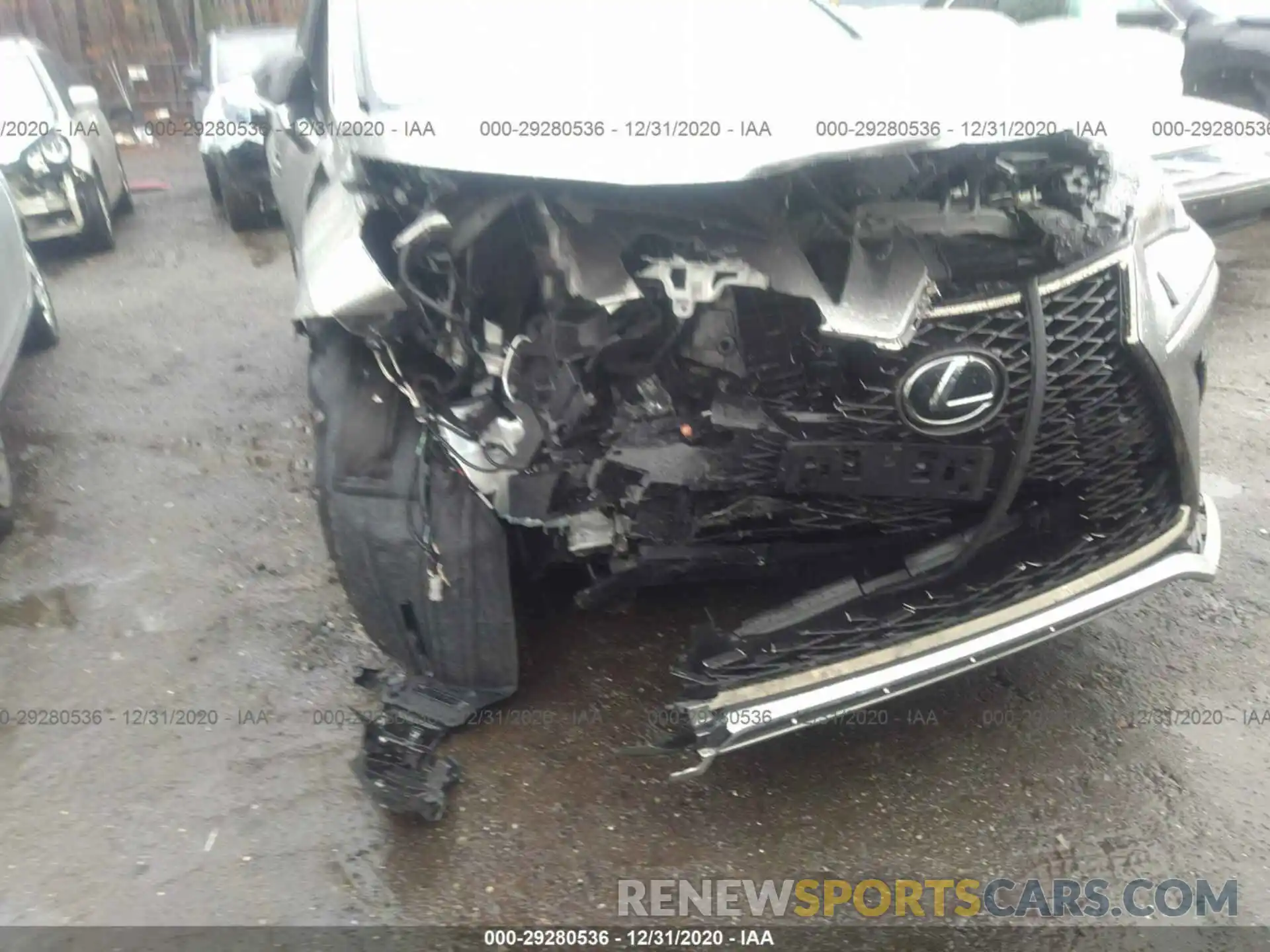 6 Фотография поврежденного автомобиля JTJSARDZ4L2229919 LEXUS NX 2020