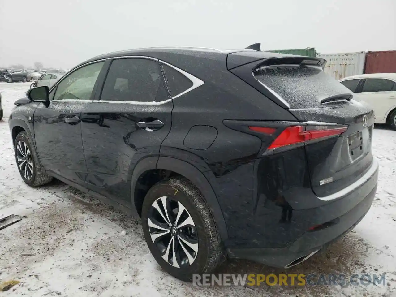 3 Фотография поврежденного автомобиля JTJSARDZ4L2231900 LEXUS NX 2020