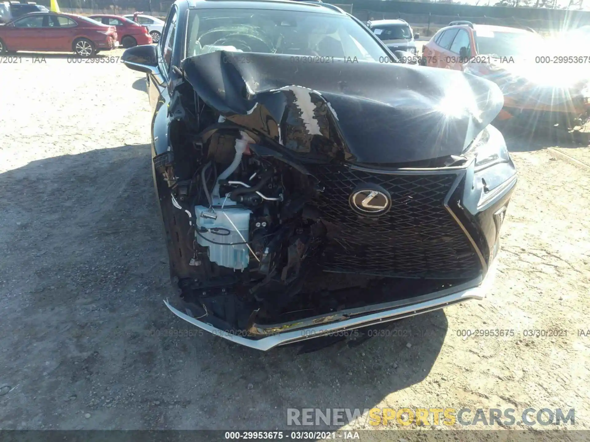 6 Photograph of a damaged car JTJSARDZ4L2232643 LEXUS NX 2020