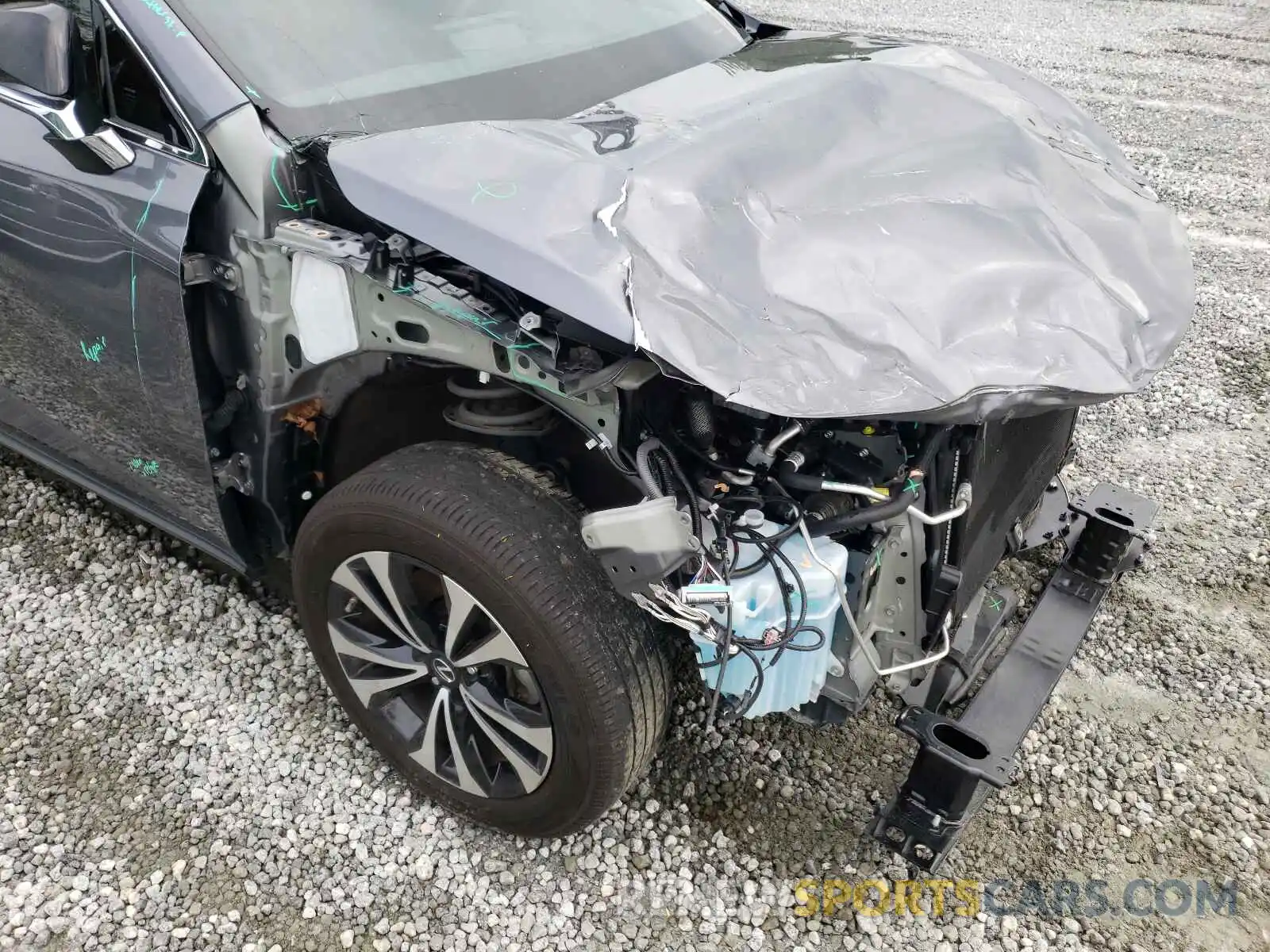 9 Photograph of a damaged car JTJSARDZ4L5002468 LEXUS NX 2020