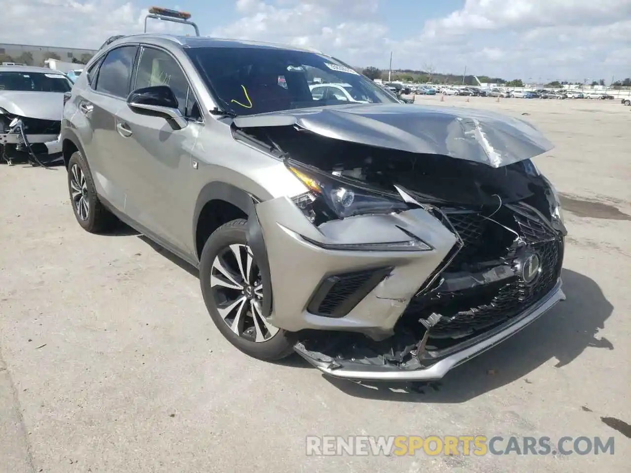 1 Photograph of a damaged car JTJSARDZ4L5003118 LEXUS NX 2020