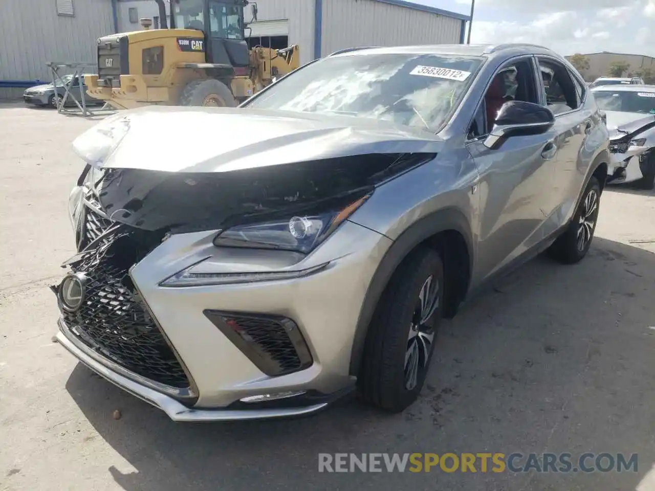 2 Photograph of a damaged car JTJSARDZ4L5003118 LEXUS NX 2020