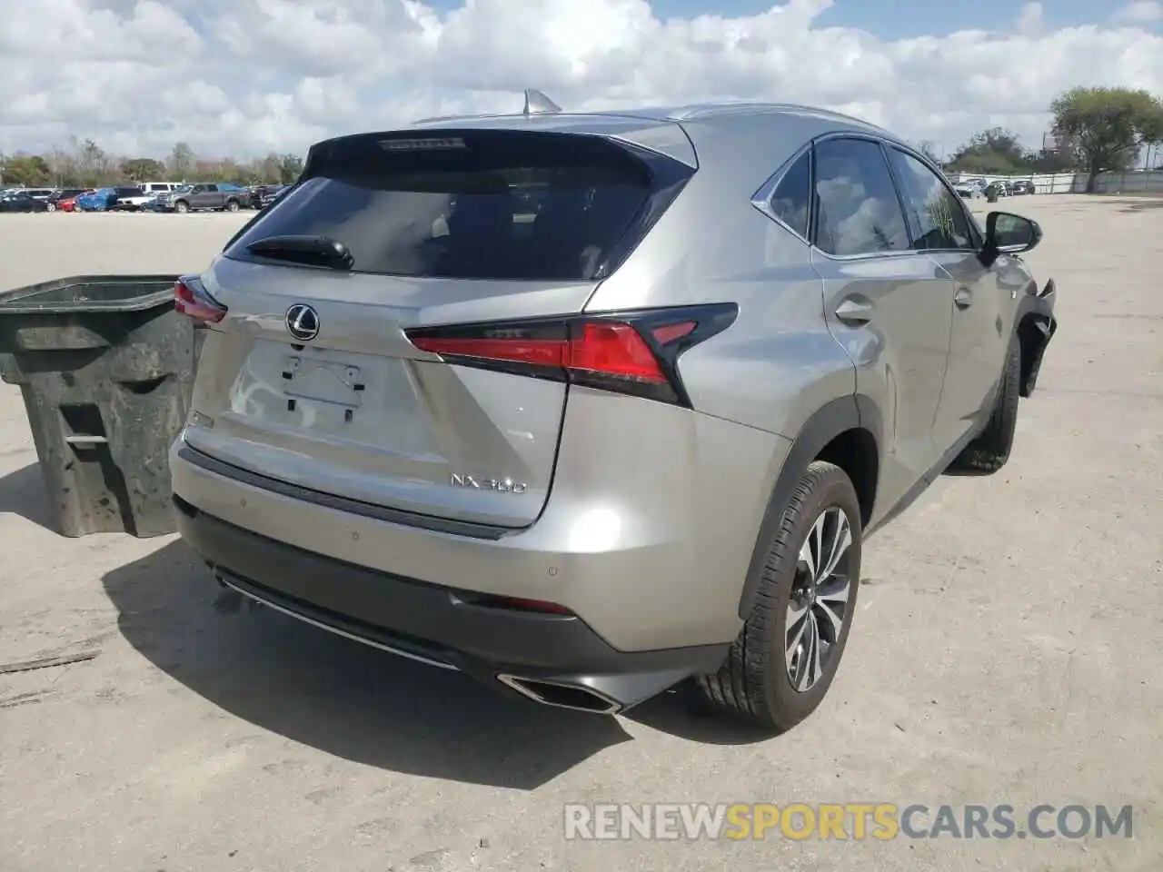 4 Photograph of a damaged car JTJSARDZ4L5003118 LEXUS NX 2020