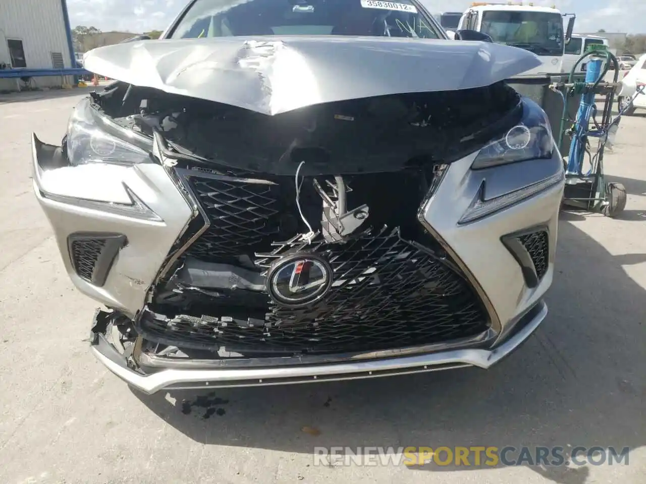 9 Photograph of a damaged car JTJSARDZ4L5003118 LEXUS NX 2020