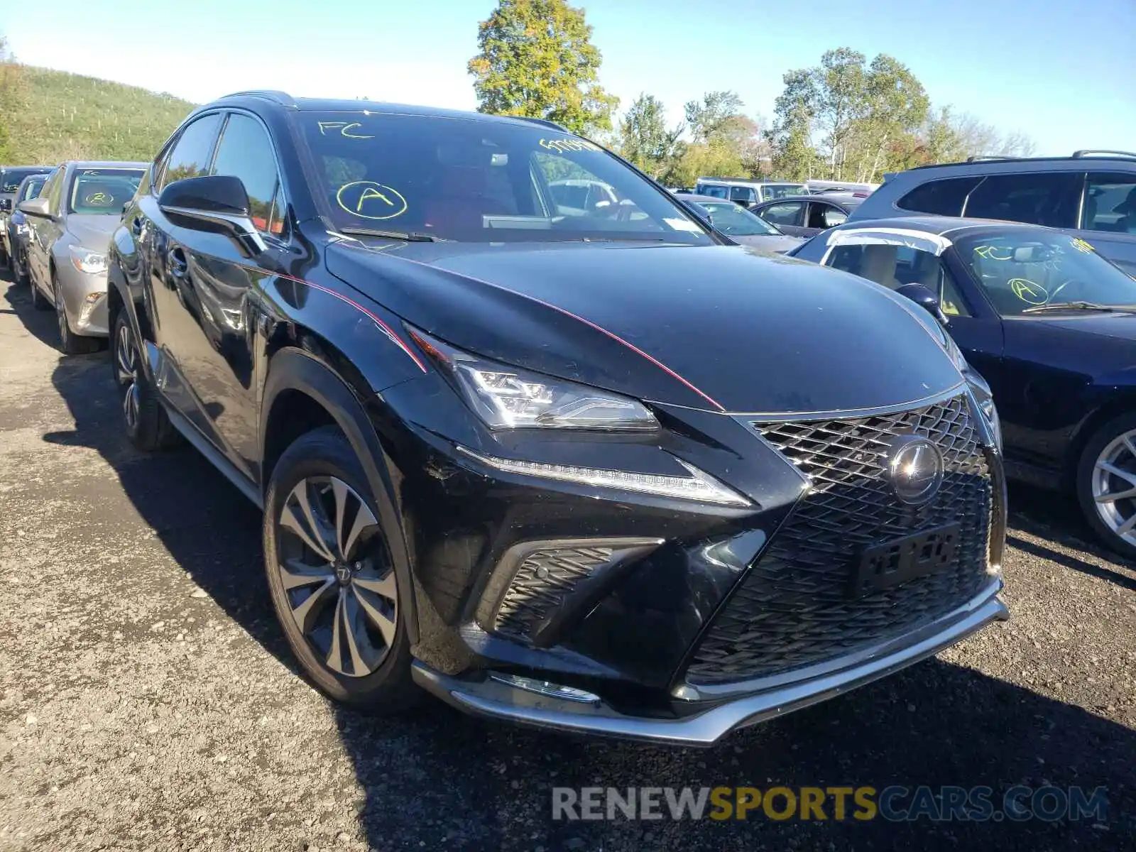 1 Photograph of a damaged car JTJSARDZ4L5011820 LEXUS NX 2020