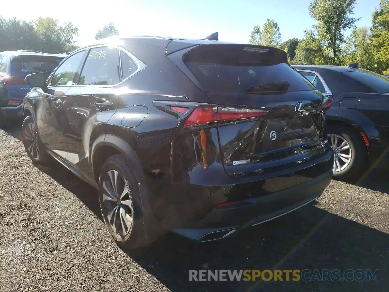 3 Photograph of a damaged car JTJSARDZ4L5011820 LEXUS NX 2020