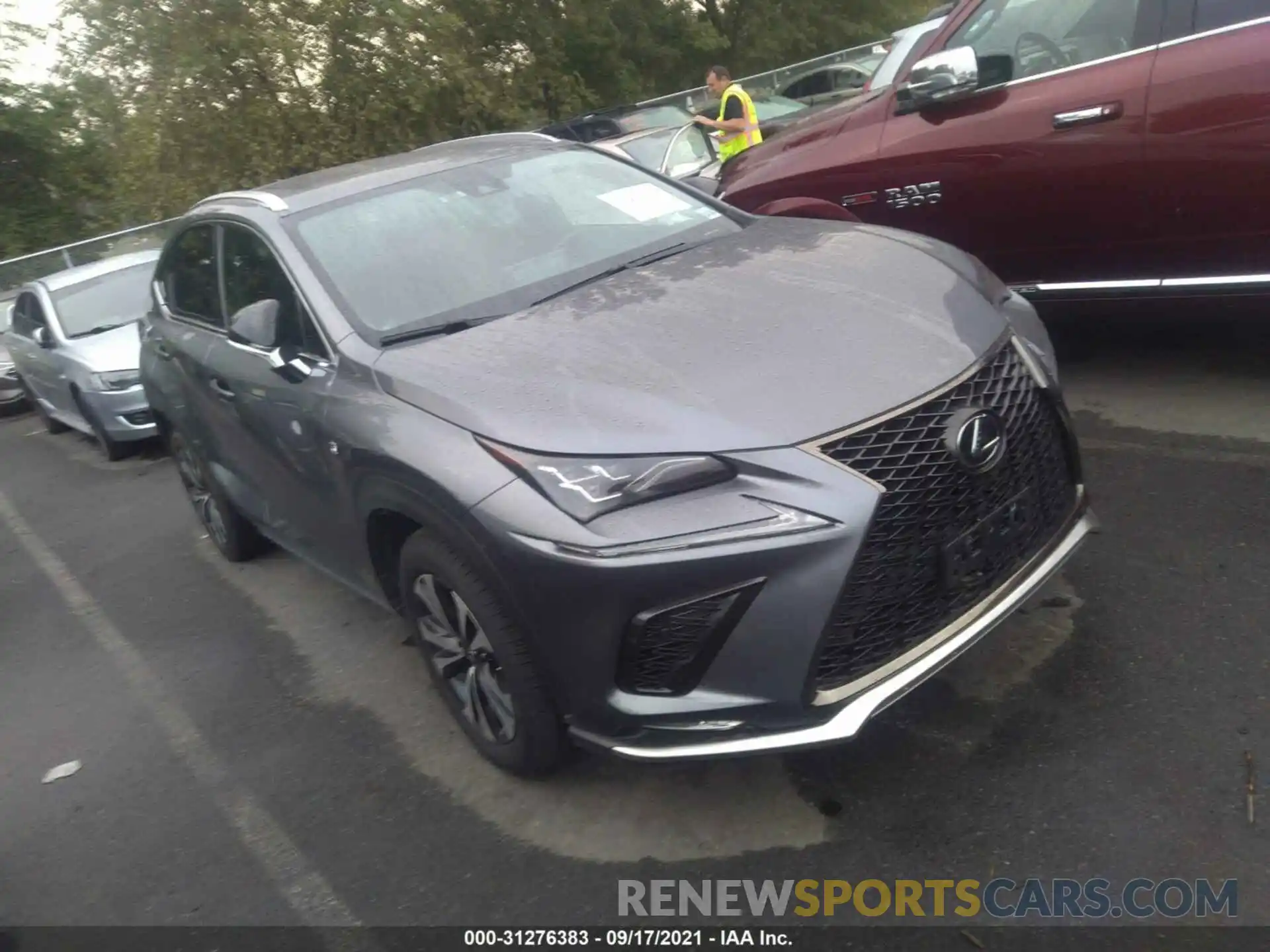 1 Photograph of a damaged car JTJSARDZ5L2227466 LEXUS NX 2020