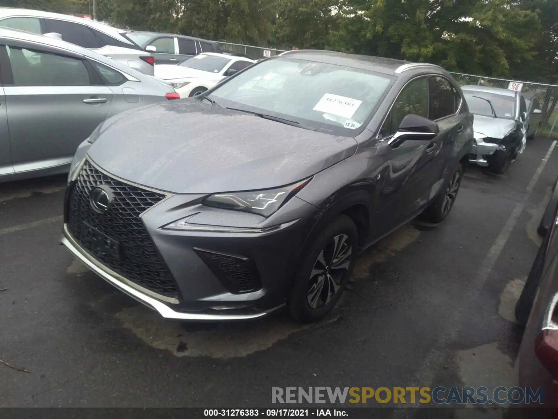 2 Photograph of a damaged car JTJSARDZ5L2227466 LEXUS NX 2020