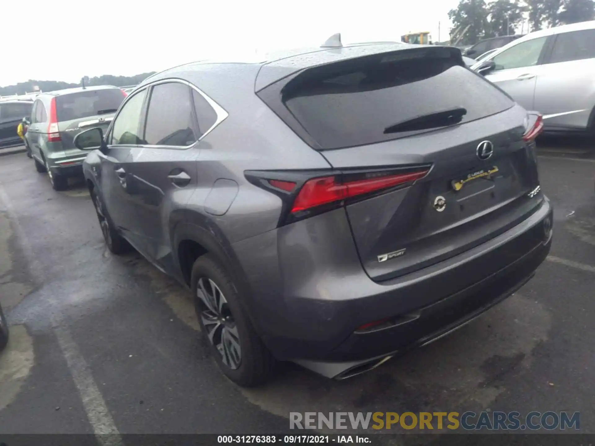 3 Photograph of a damaged car JTJSARDZ5L2227466 LEXUS NX 2020