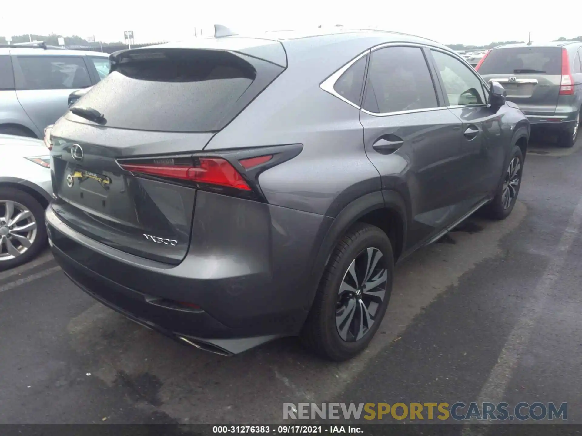 4 Photograph of a damaged car JTJSARDZ5L2227466 LEXUS NX 2020