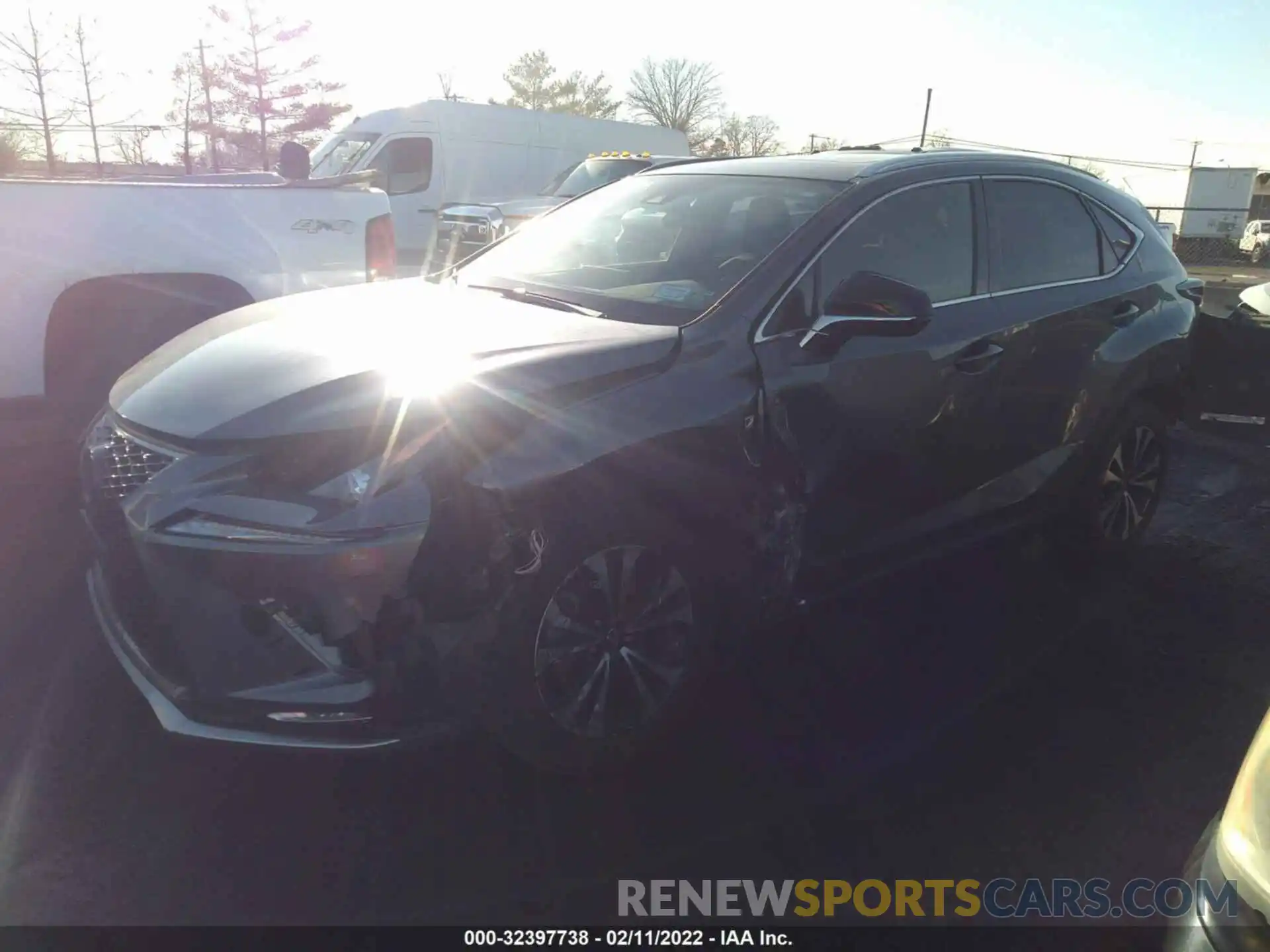 2 Photograph of a damaged car JTJSARDZ5L2234529 LEXUS NX 2020