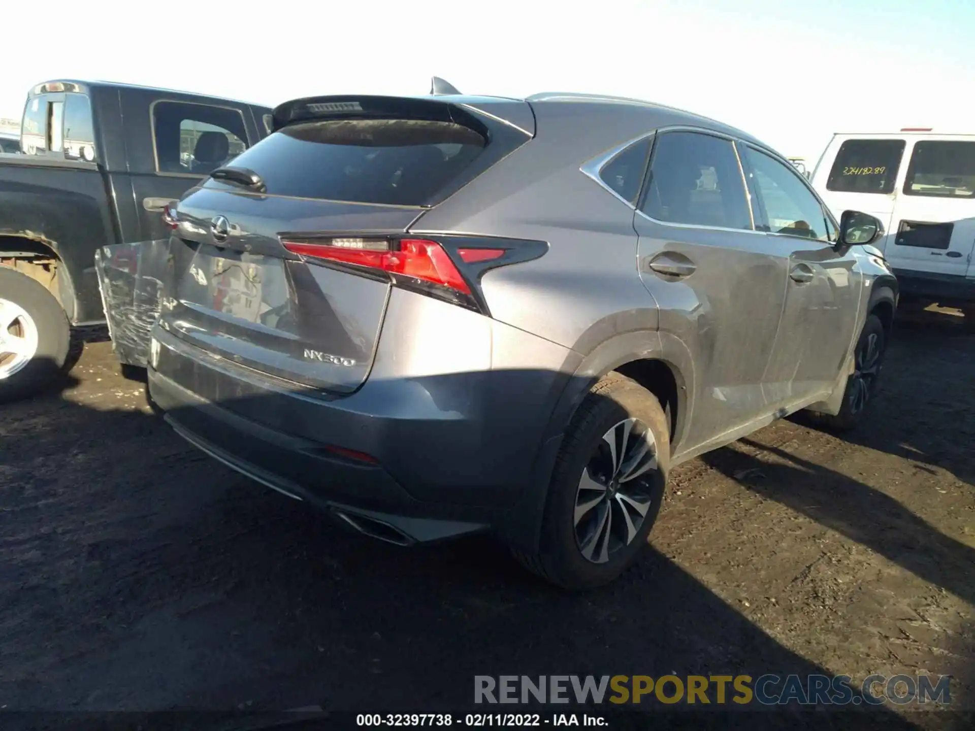 4 Photograph of a damaged car JTJSARDZ5L2234529 LEXUS NX 2020