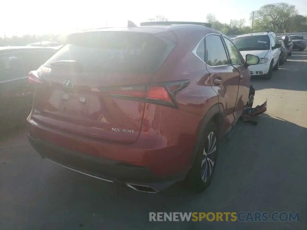 4 Photograph of a damaged car JTJSARDZ5L5006626 LEXUS NX 2020