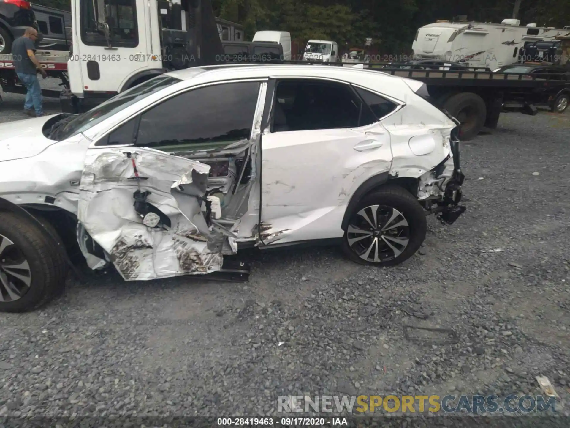 6 Photograph of a damaged car JTJSARDZ5L5014340 LEXUS NX 2020