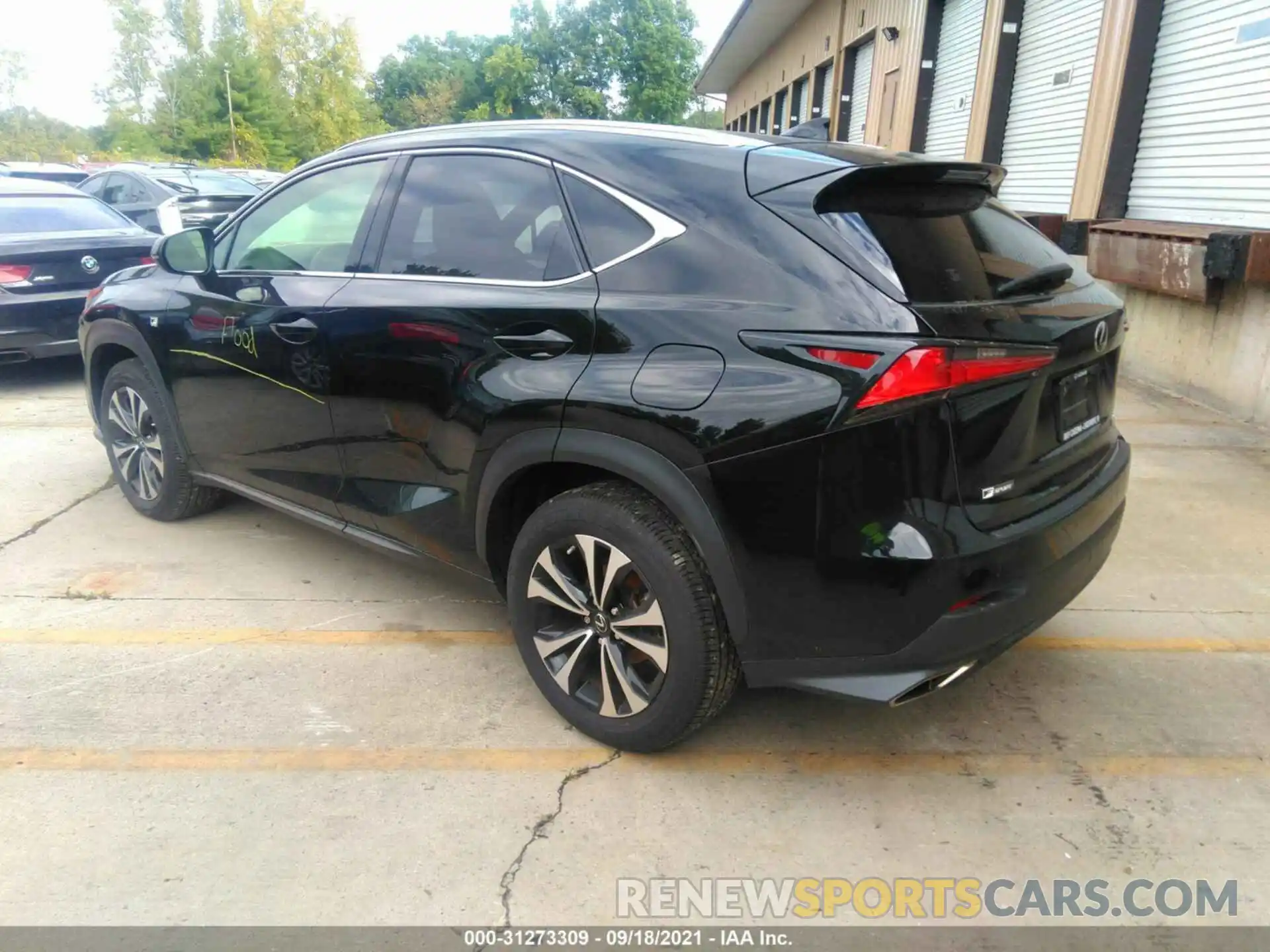 3 Фотография поврежденного автомобиля JTJSARDZ6L2230280 LEXUS NX 2020