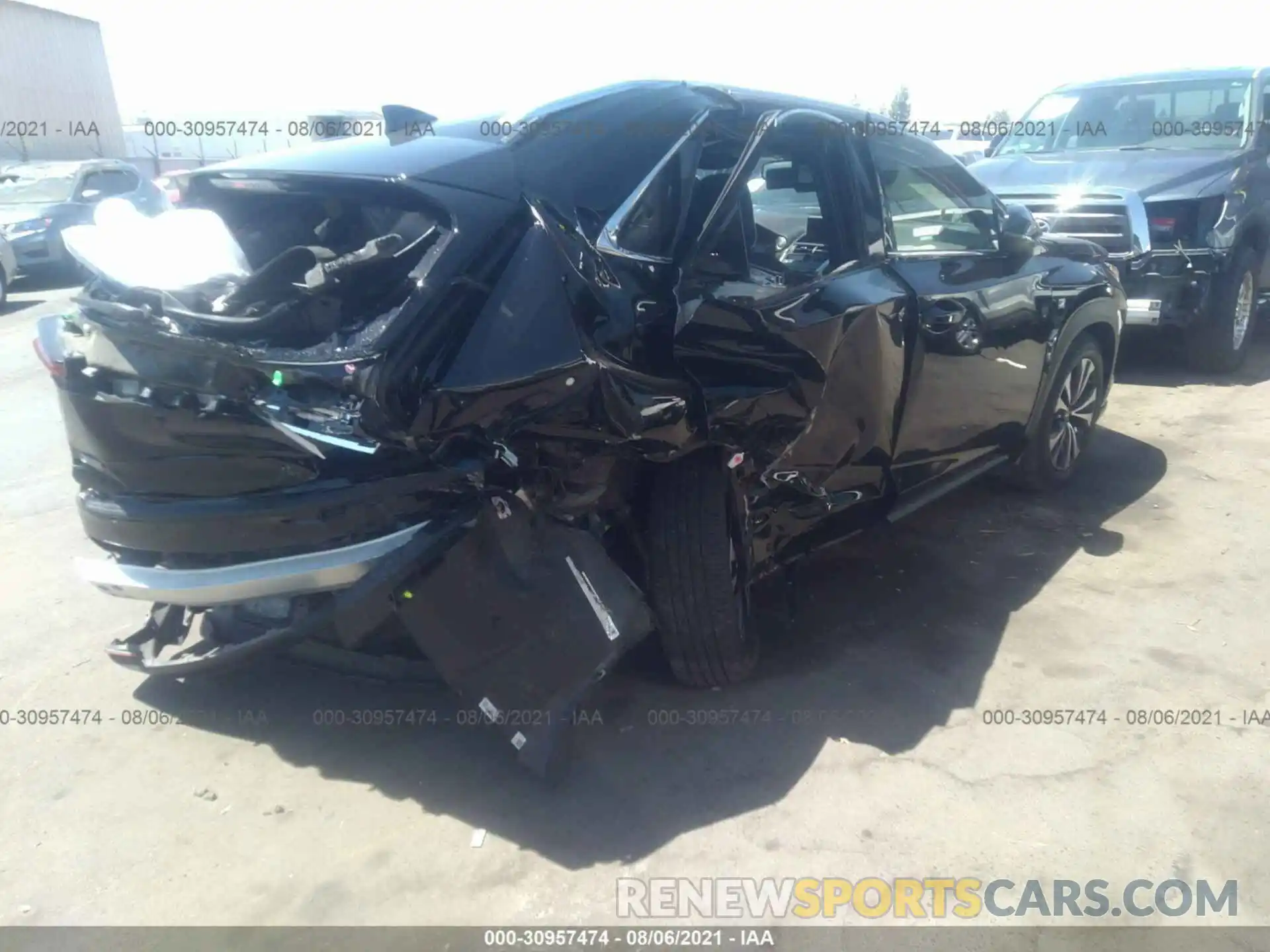 4 Photograph of a damaged car JTJSARDZ6L2235947 LEXUS NX 2020