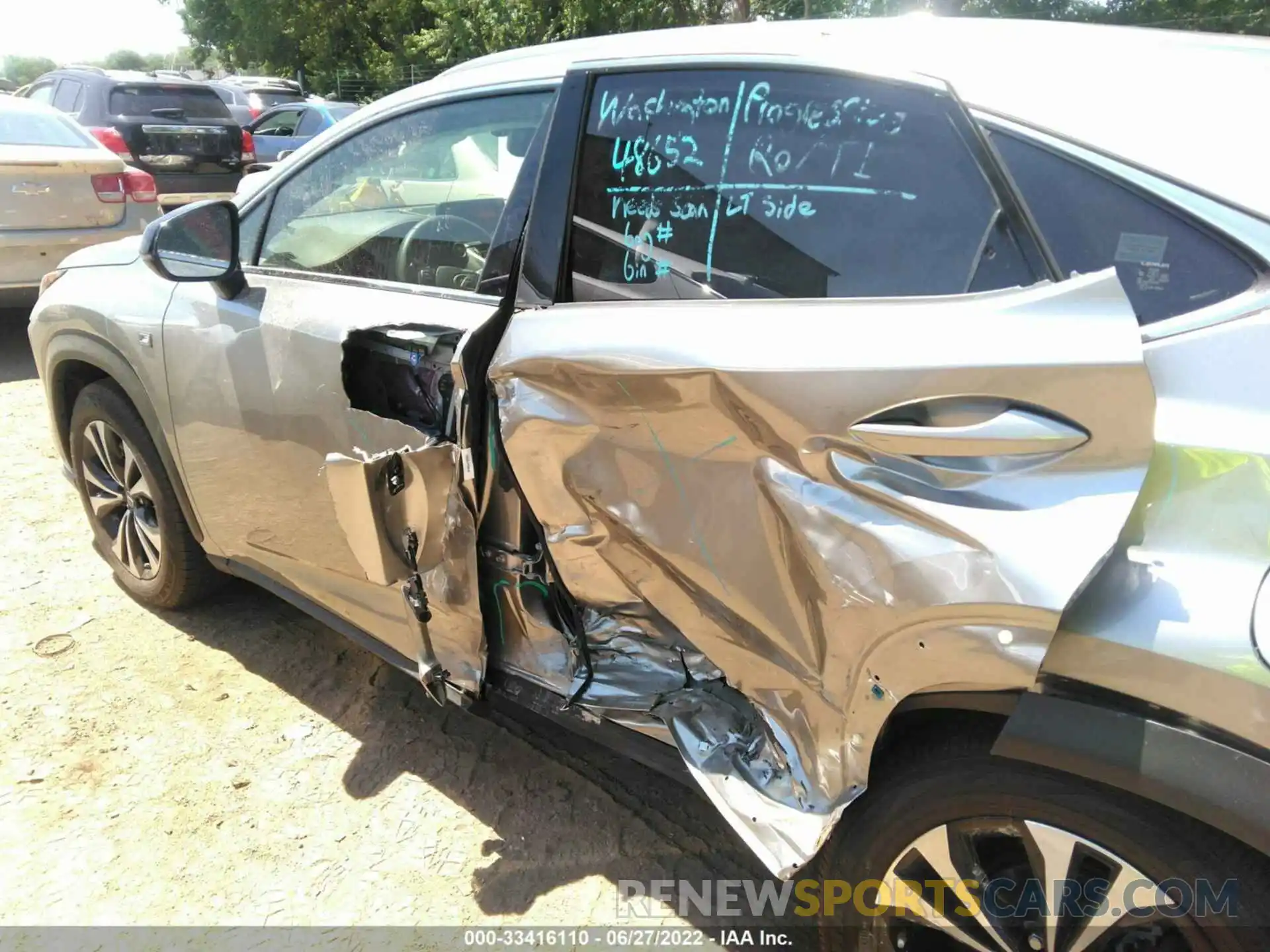 6 Photograph of a damaged car JTJSARDZ6L2235978 LEXUS NX 2020