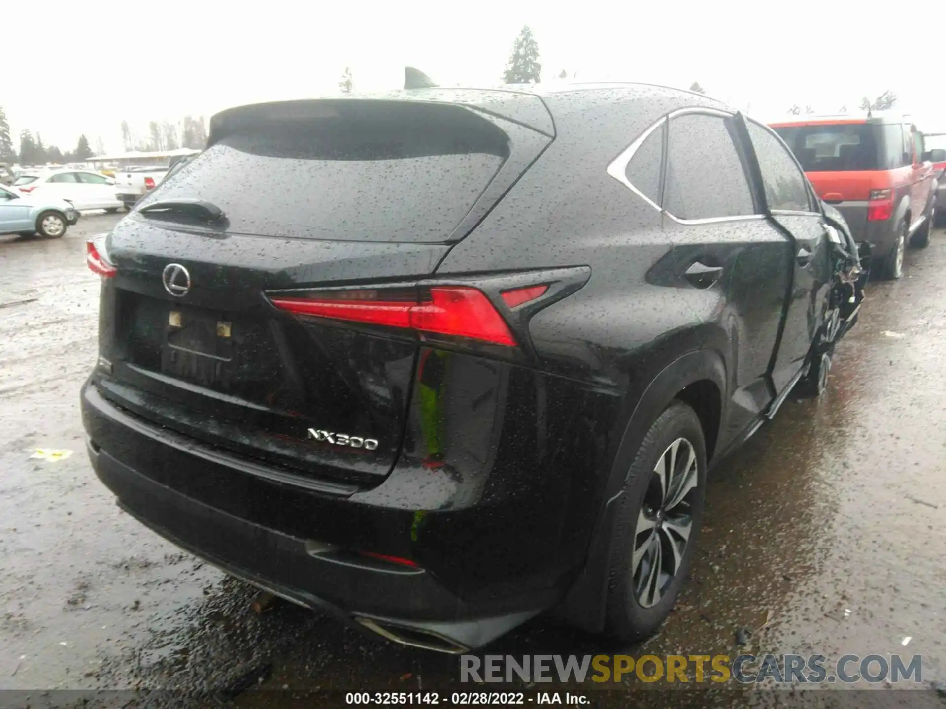 4 Фотография поврежденного автомобиля JTJSARDZ6L5005050 LEXUS NX 2020