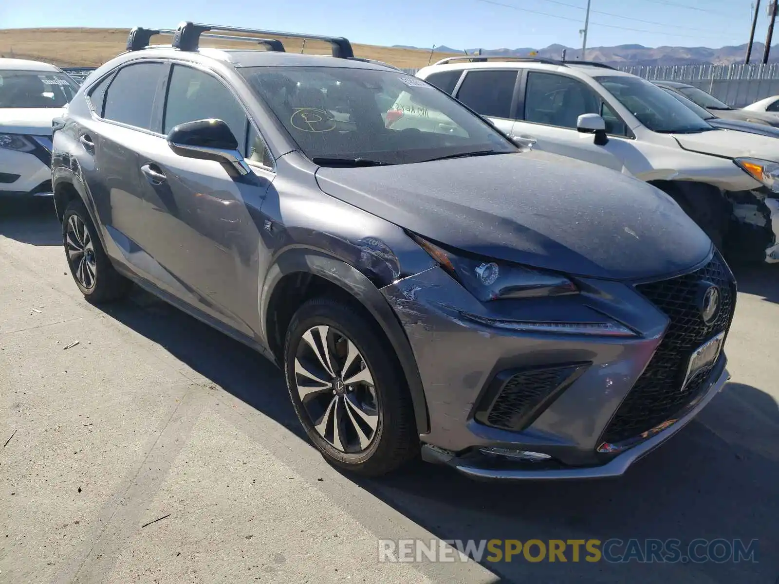 1 Photograph of a damaged car JTJSARDZ6L5010605 LEXUS NX 2020