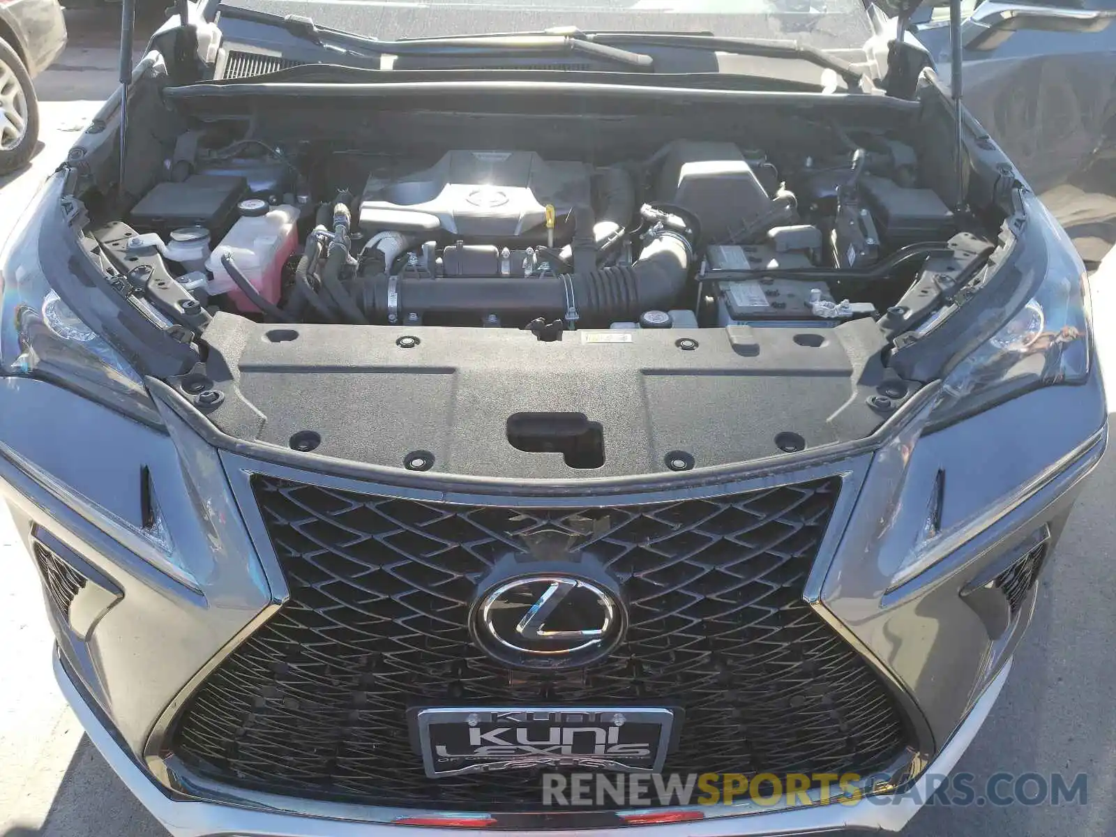 7 Фотография поврежденного автомобиля JTJSARDZ6L5010605 LEXUS NX 2020