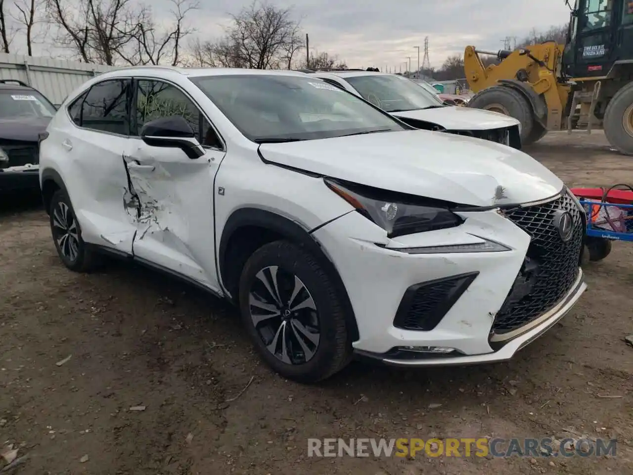 1 Photograph of a damaged car JTJSARDZ7L2232345 LEXUS NX 2020