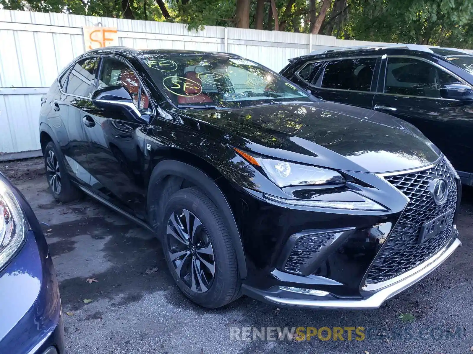 1 Photograph of a damaged car JTJSARDZ7L2233222 LEXUS NX 2020