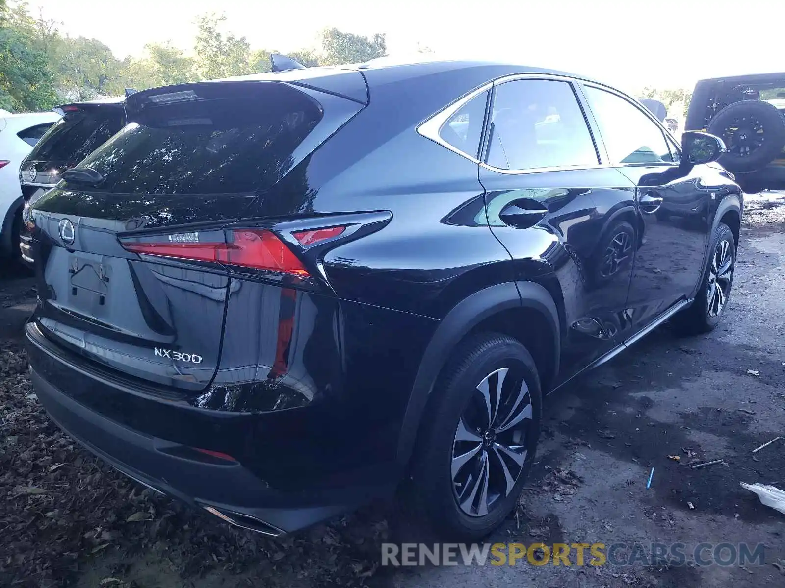 4 Фотография поврежденного автомобиля JTJSARDZ7L2233222 LEXUS NX 2020