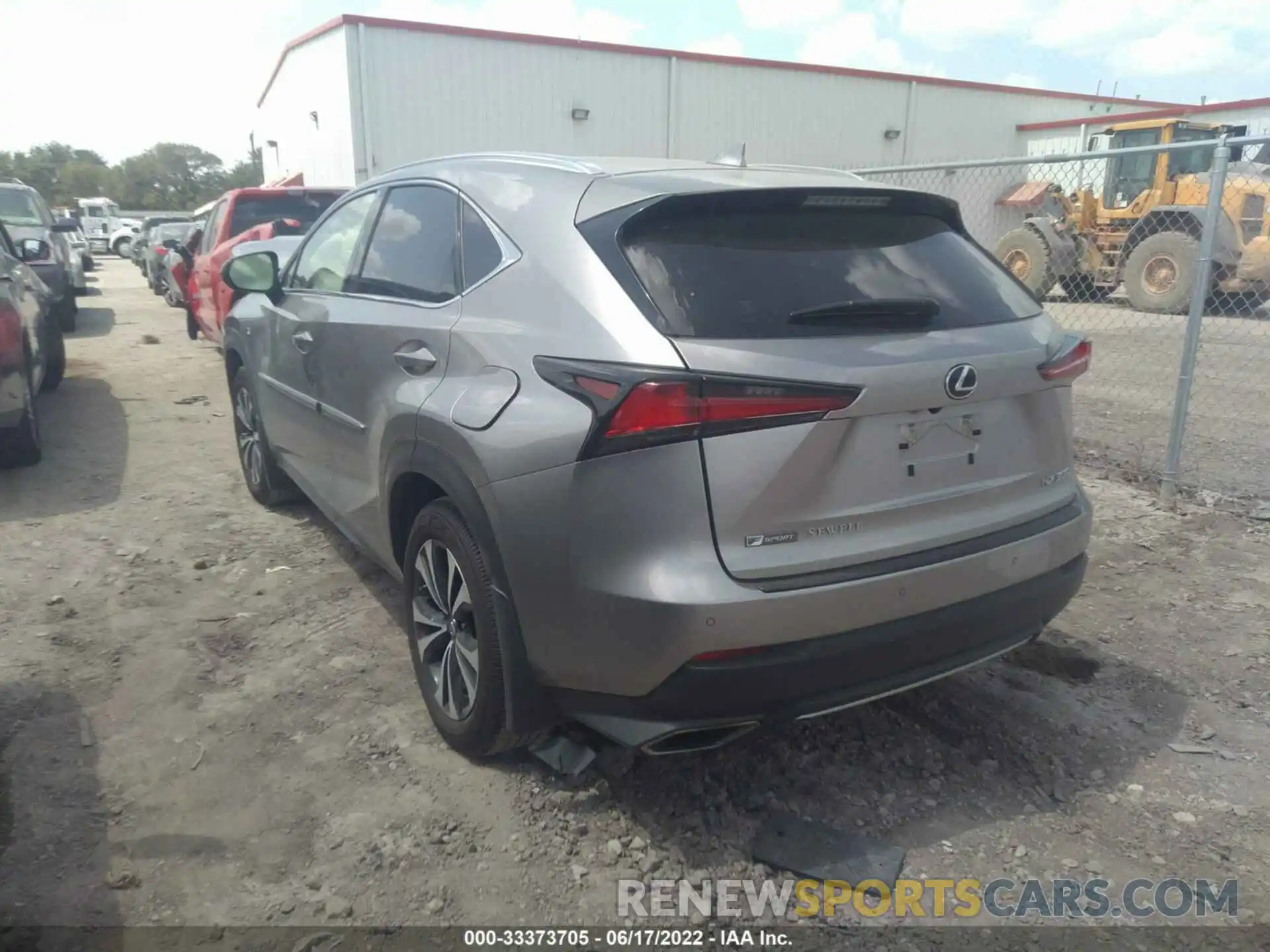 3 Photograph of a damaged car JTJSARDZ7L2235505 LEXUS NX 2020