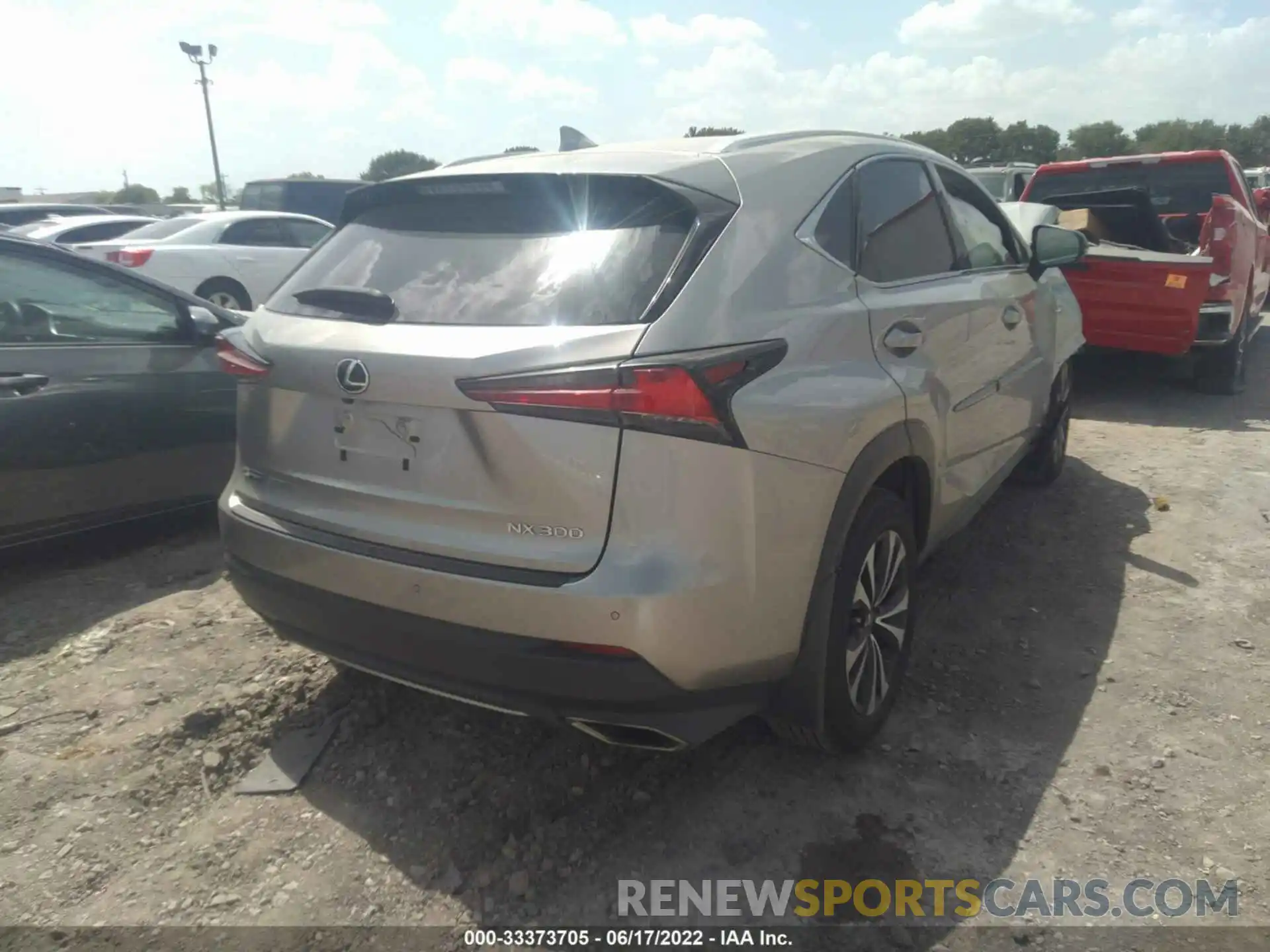 4 Photograph of a damaged car JTJSARDZ7L2235505 LEXUS NX 2020