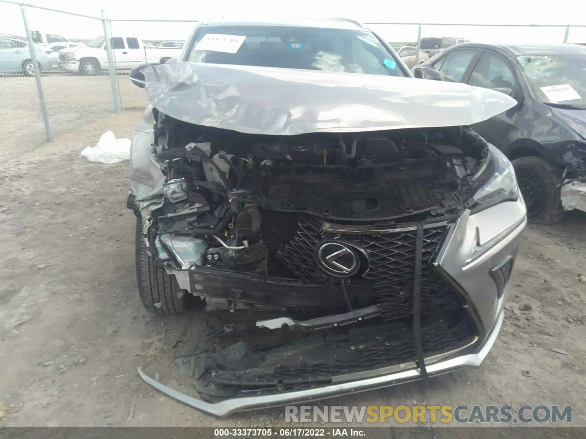 6 Photograph of a damaged car JTJSARDZ7L2235505 LEXUS NX 2020