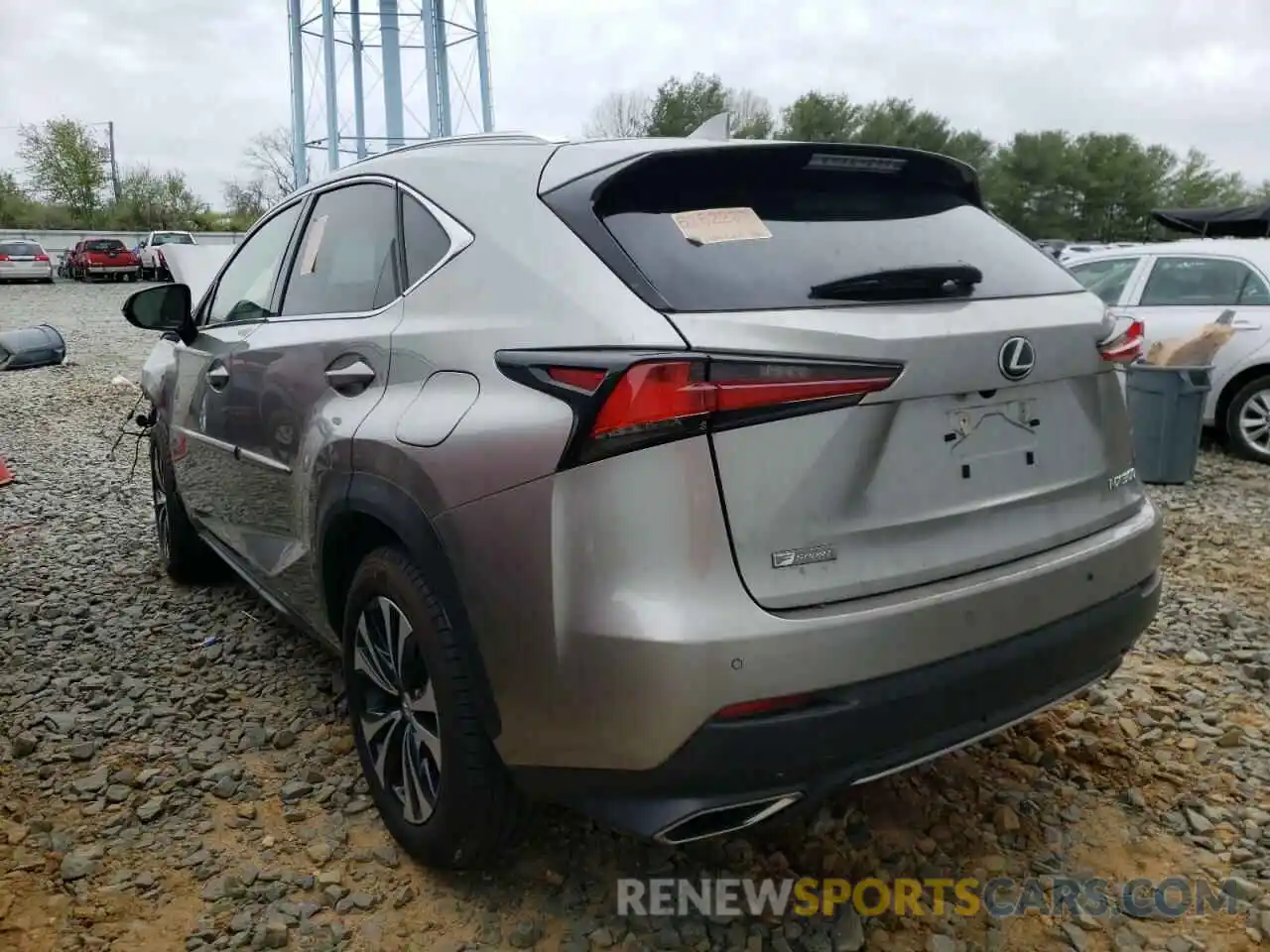 3 Photograph of a damaged car JTJSARDZ8L2220317 LEXUS NX 2020