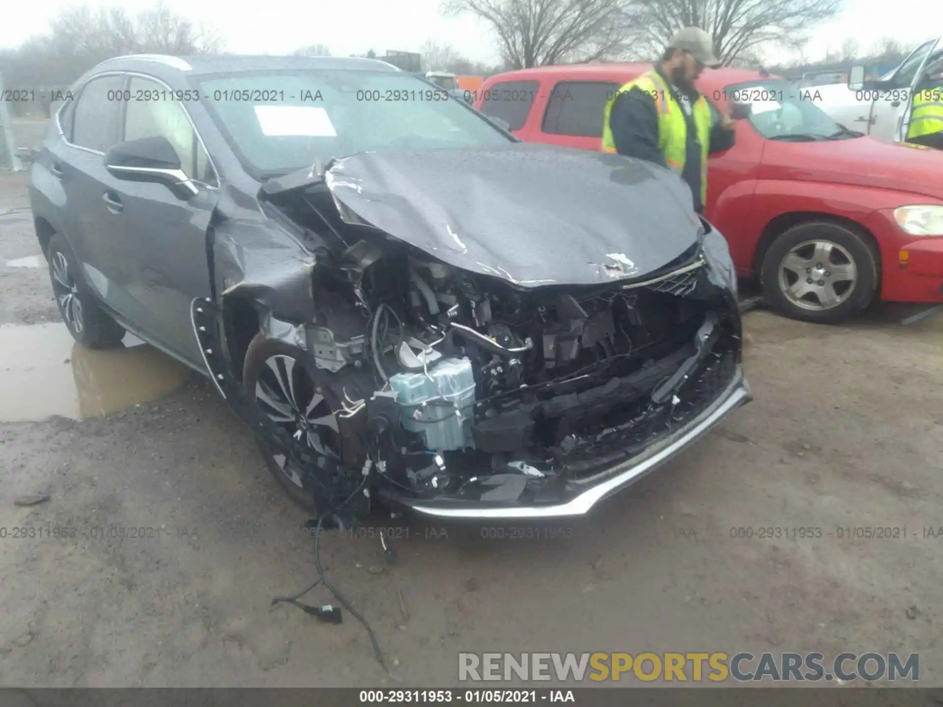 6 Photograph of a damaged car JTJSARDZ8L2222021 LEXUS NX 2020