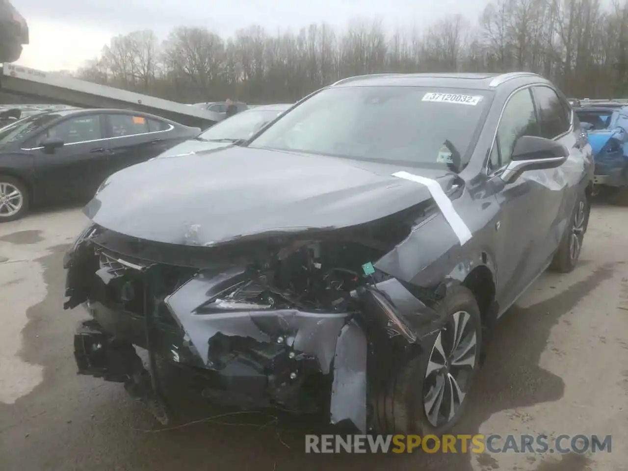 2 Photograph of a damaged car JTJSARDZ8L2233973 LEXUS NX 2020