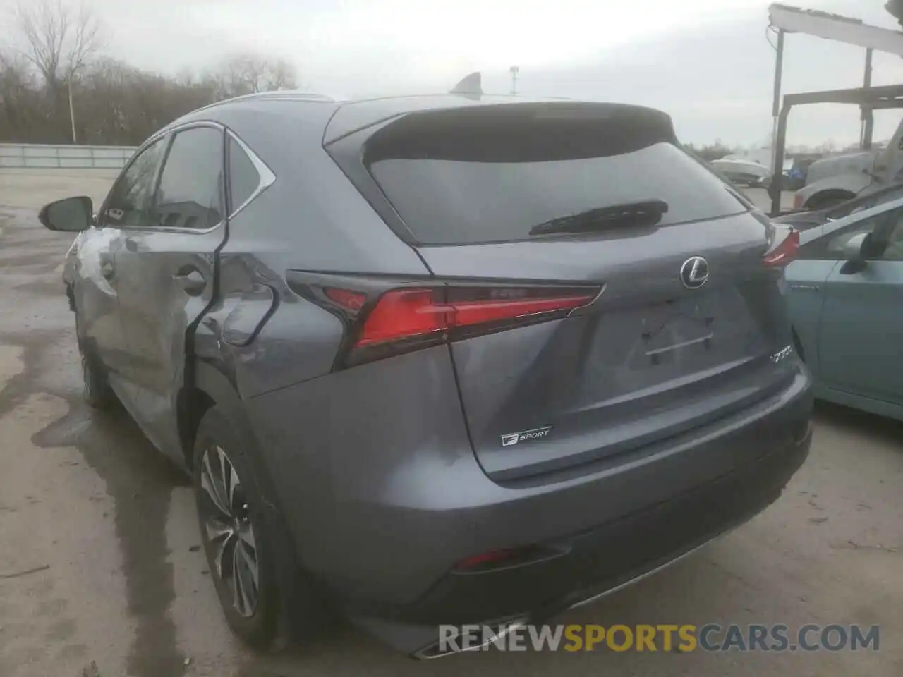 3 Photograph of a damaged car JTJSARDZ8L2233973 LEXUS NX 2020