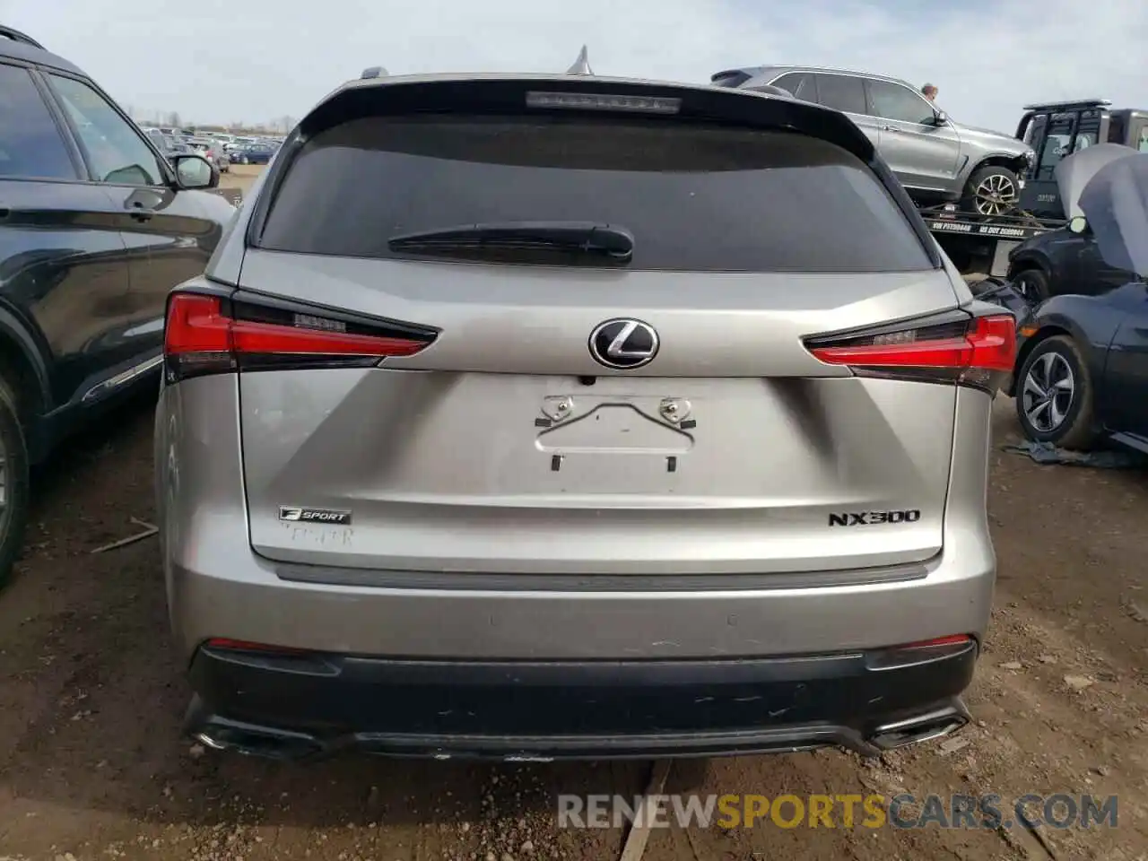 6 Фотография поврежденного автомобиля JTJSARDZ8L5001498 LEXUS NX 2020