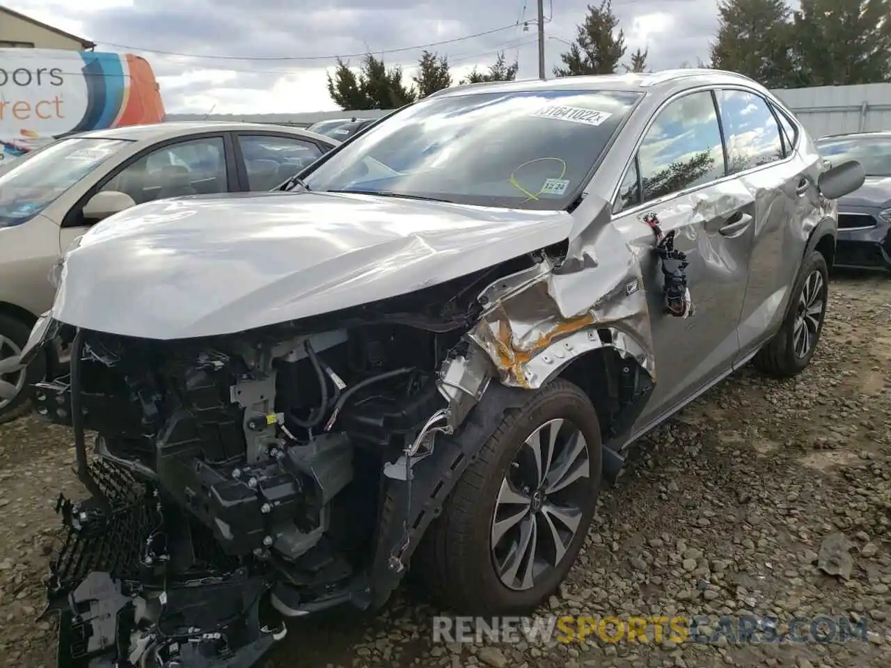 2 Photograph of a damaged car JTJSARDZ8L5002439 LEXUS NX 2020