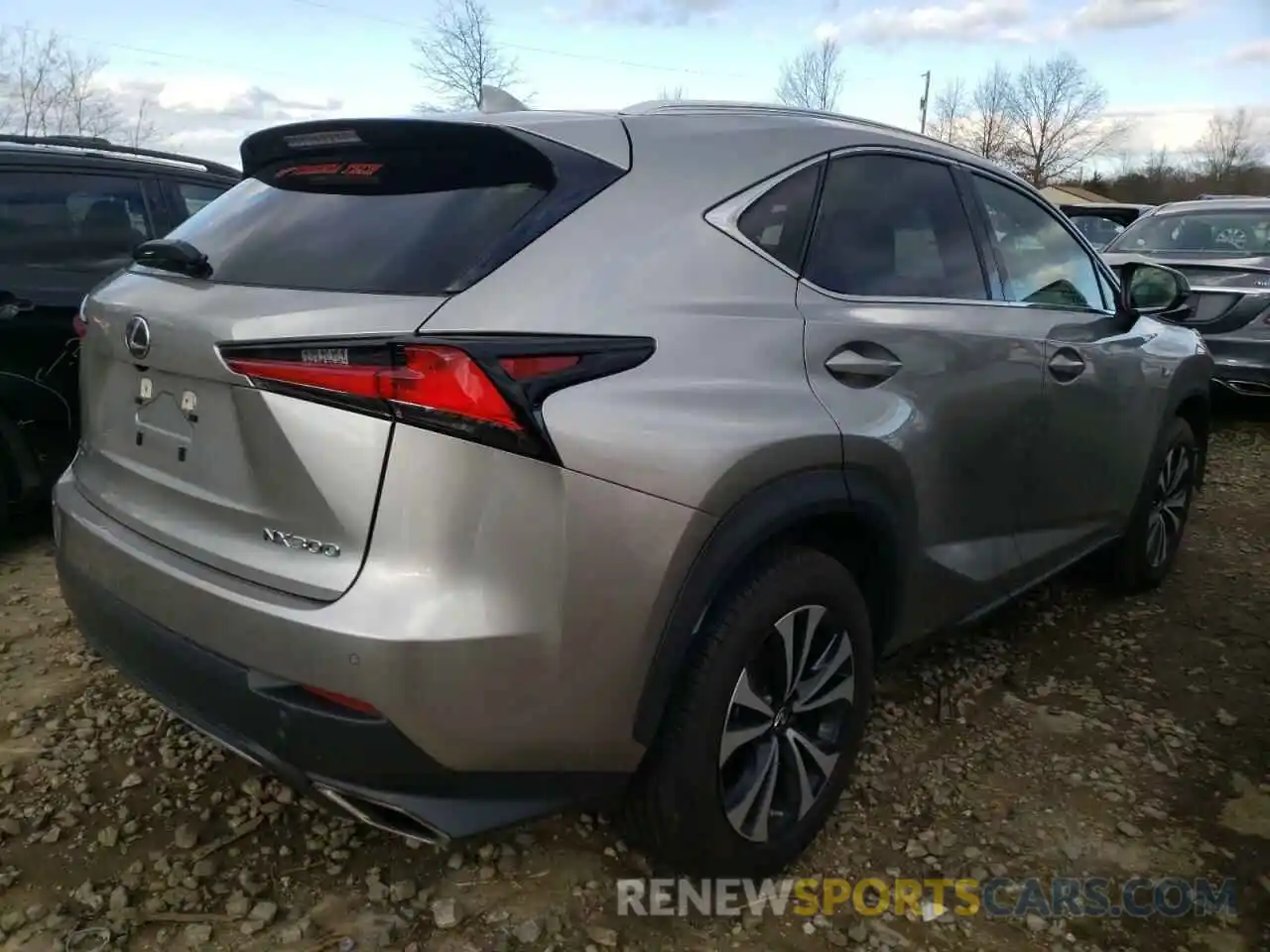 4 Фотография поврежденного автомобиля JTJSARDZ8L5002439 LEXUS NX 2020